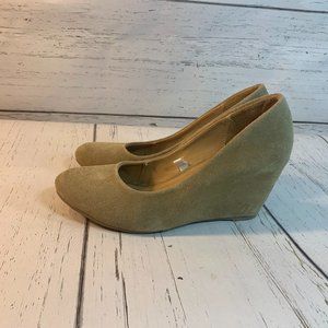 Tan Faux Suede Shoes